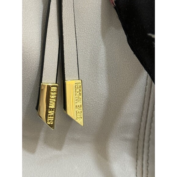 Steve Madden Shoulder Bags Satchels W/Gold Hardware & Floral Bow Beautiful - Picture 2 of 16